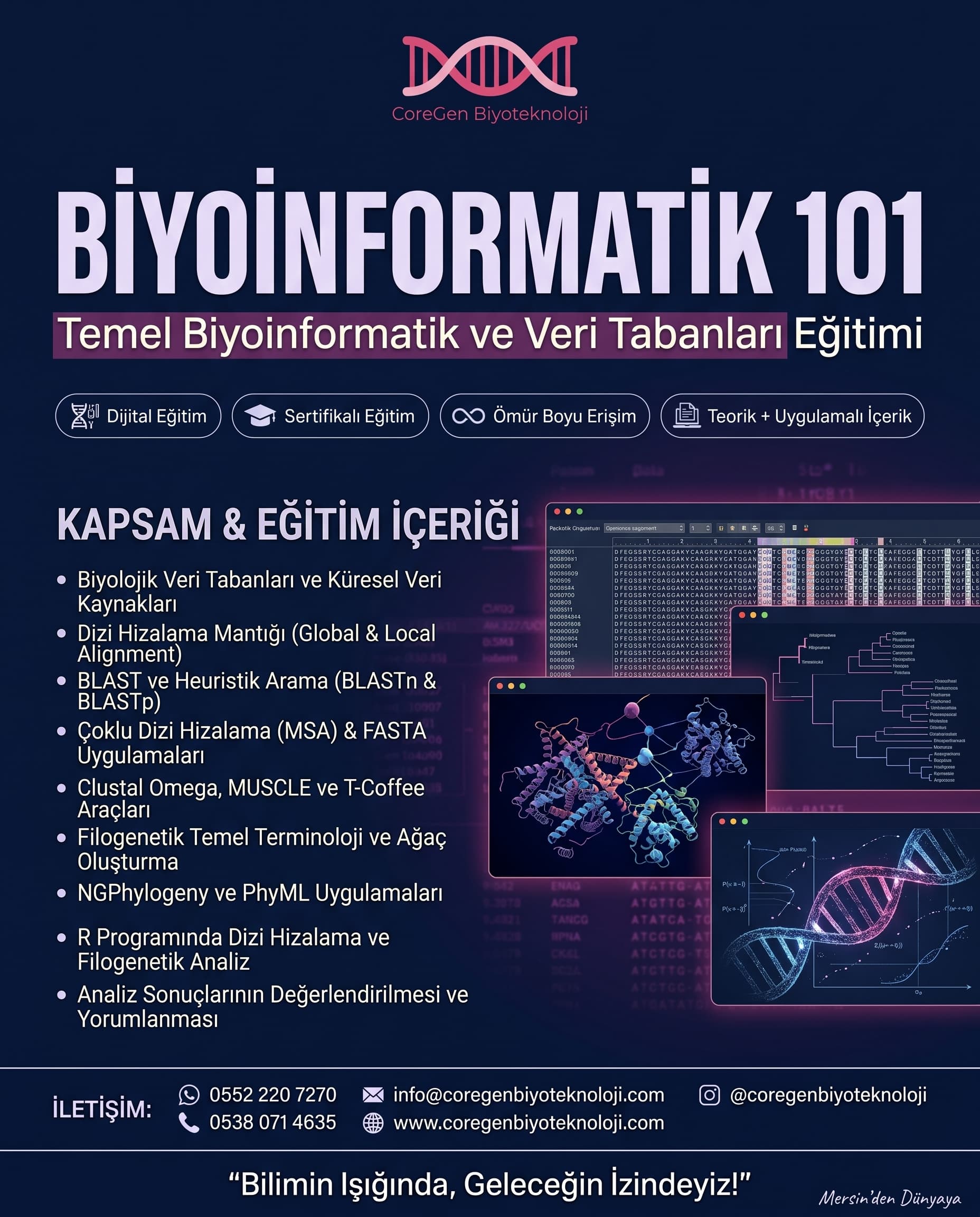 Biyoinformatik 101 Eğitimi